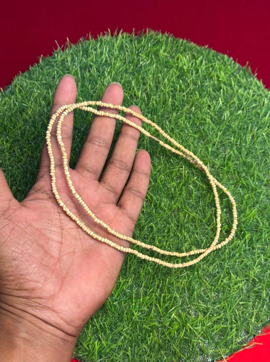 2 Round barik Kanthi(Small Round Beads)Original Tulsi Mala