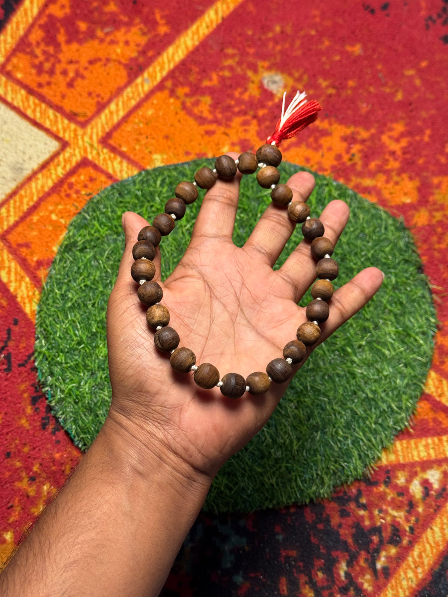 27+1 Brown Original Tulsi Sumrani Jap Mala
