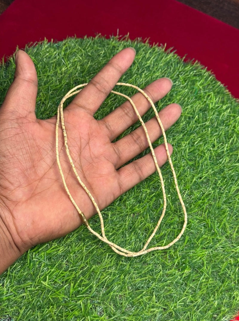 2 Round Barik Tulsi Kanthi Mala