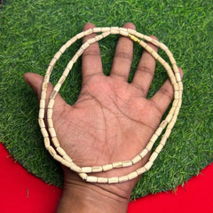 3 Round Original Tulsi Mala(Long Beads/4MM)