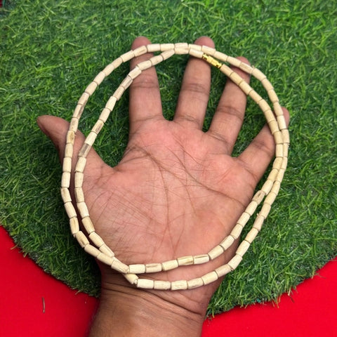 3 Round Original Tulsi Mala(Long Beads/4MM)
