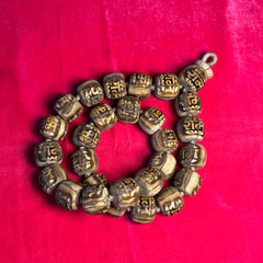 27+1 Ram Name Original Tulsi Jap Mala-38 MM