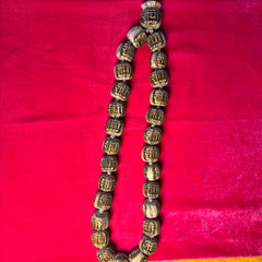 27+1 Radha Name Big Size Original Tulsi Mala-38 MM