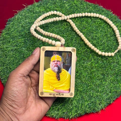 Shri Premanand Ji Maharaj Photo Locket Tulsi Mala