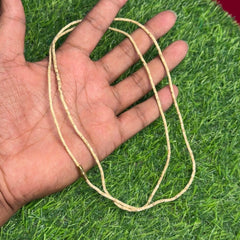 2 Round Barik Tulsi Kanthi Mala